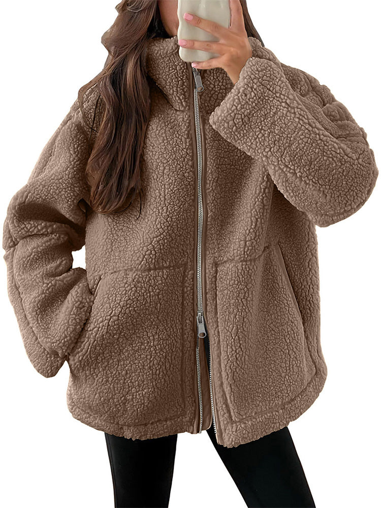 VAAGOON Chaqueta de Sherpa Acogedora